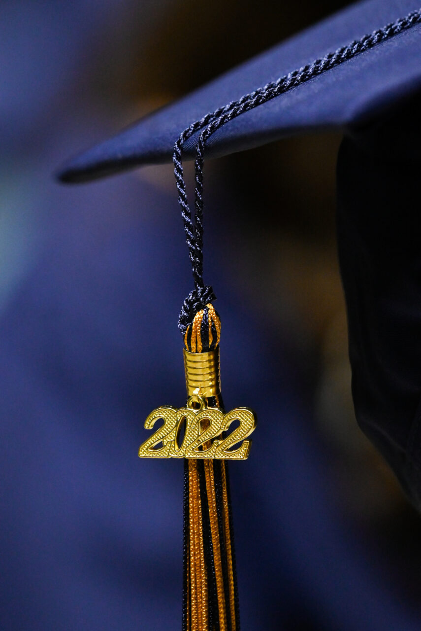 Second Undergraduate commencement, Saturday, Dec. 17, 2022 in McKenzie Arena.