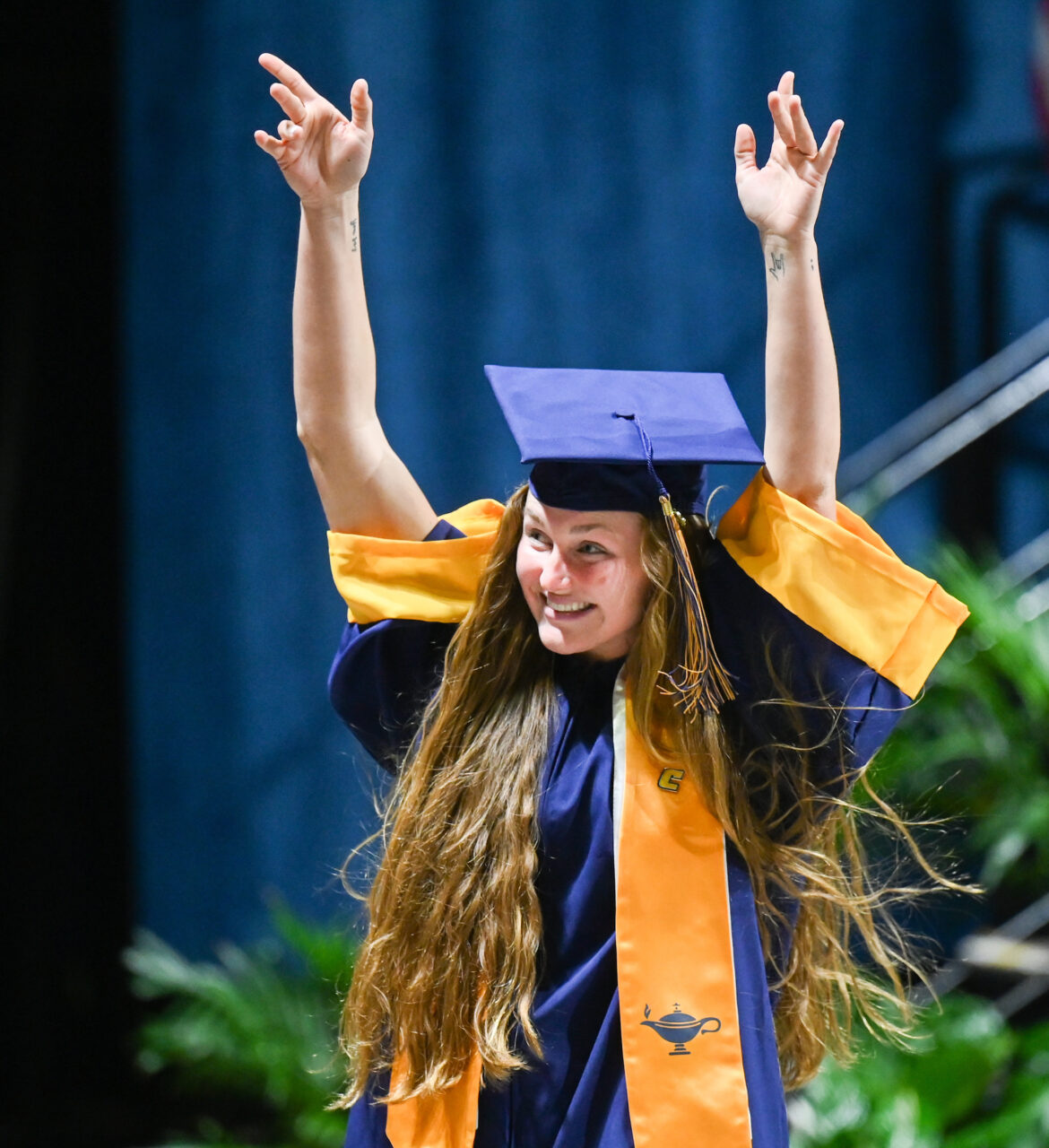 Second Undergraduate commencement, Saturday, Dec. 17, 2022 in McKenzie Arena.