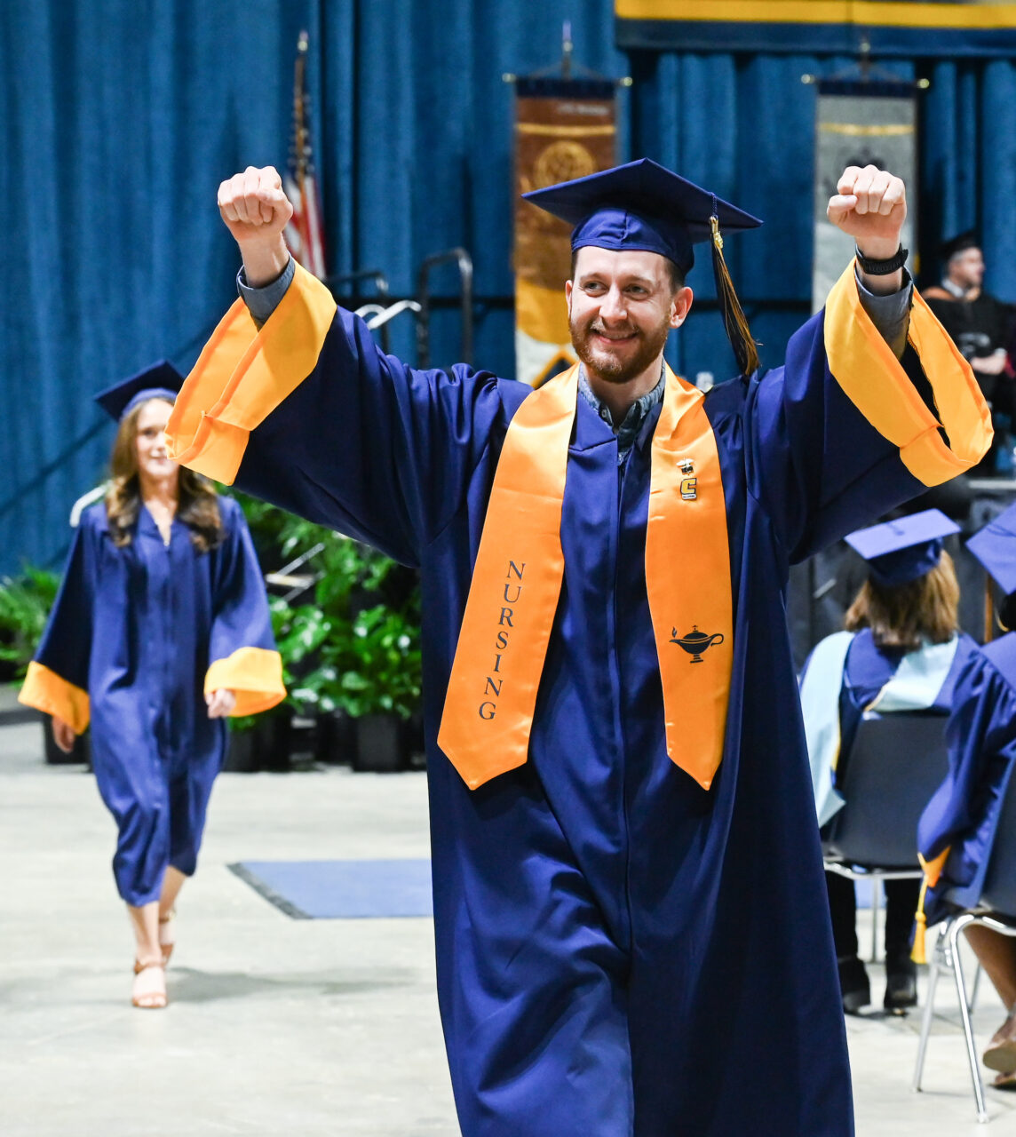 Second Undergraduate commencement, Saturday, Dec. 17, 2022 in McKenzie Arena.