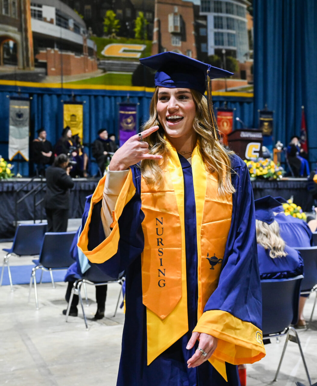 Second Undergraduate commencement, Saturday, Dec. 17, 2022 in McKenzie Arena.