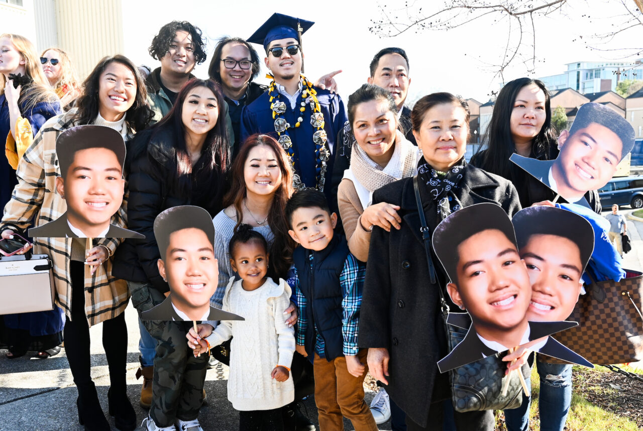 Second Undergraduate commencement, Saturday, Dec. 17, 2022 in McKenzie Arena.