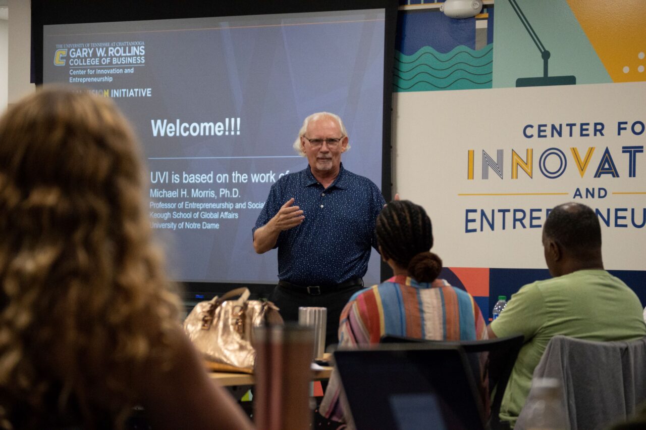 Mike Bradshaw is the director of UVI as well as the first entrepreneur-in-residence at UTC’s Center for Innovation and Entrepreneurship.
