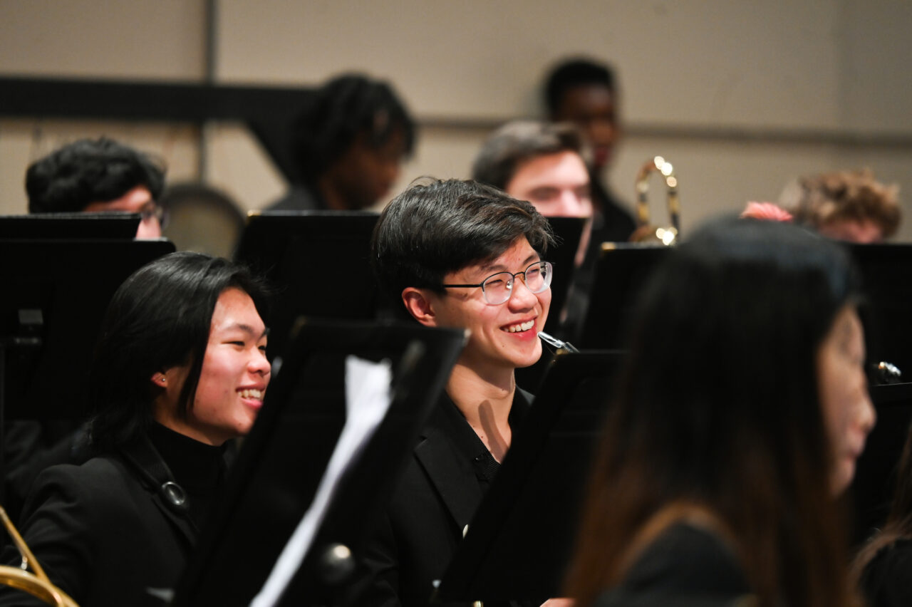 Try-State Honor Band, Chattahoochie Wind Ensemble performance, Thursday, Jan. 19, 2023 in the Roland Hayes Concert Hall.