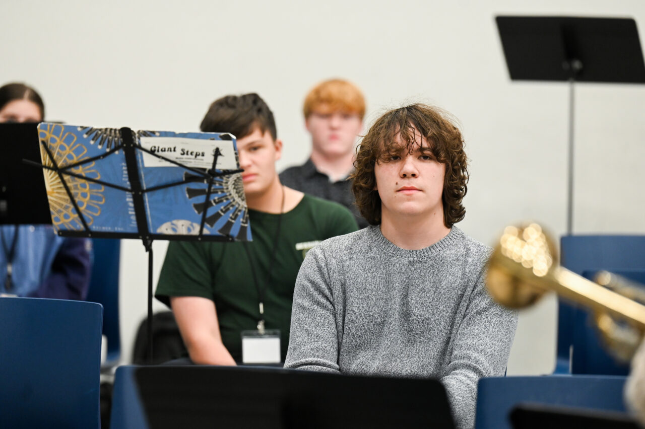 Honor Band Master Classes, Friday, Jan. 20, 2023 in the Fine Arts Center and Cadek Hall.