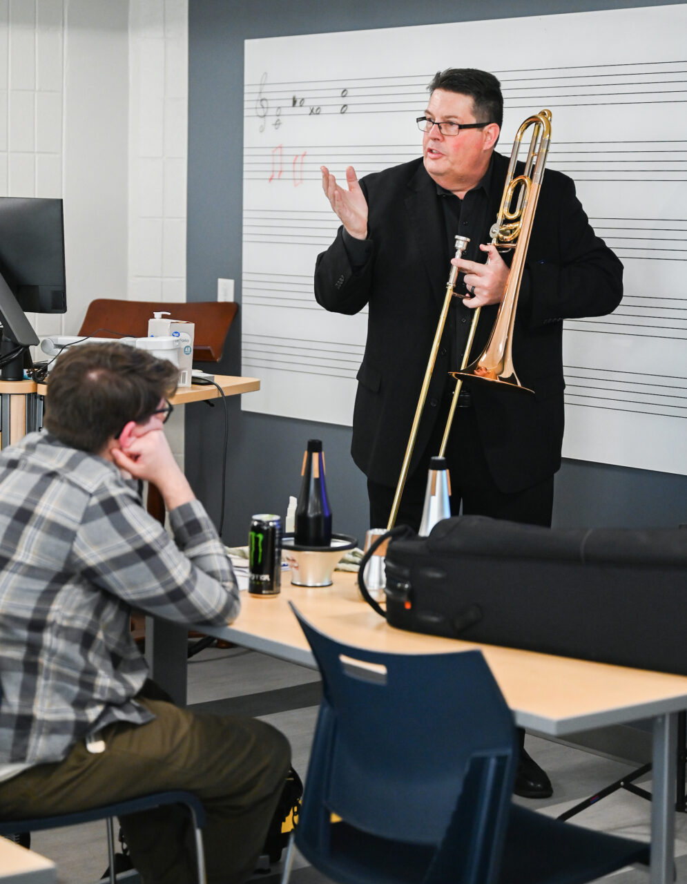 Honor Band Master Classes, Friday, Jan. 20, 2023 in the Fine Arts Center and Cadek Hall.