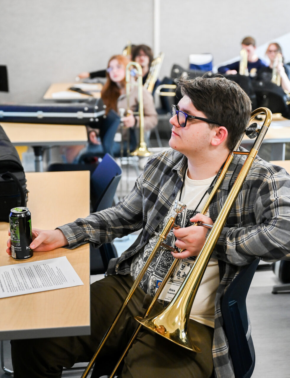 Honor Band Master Classes, Friday, Jan. 20, 2023 in the Fine Arts Center and Cadek Hall.