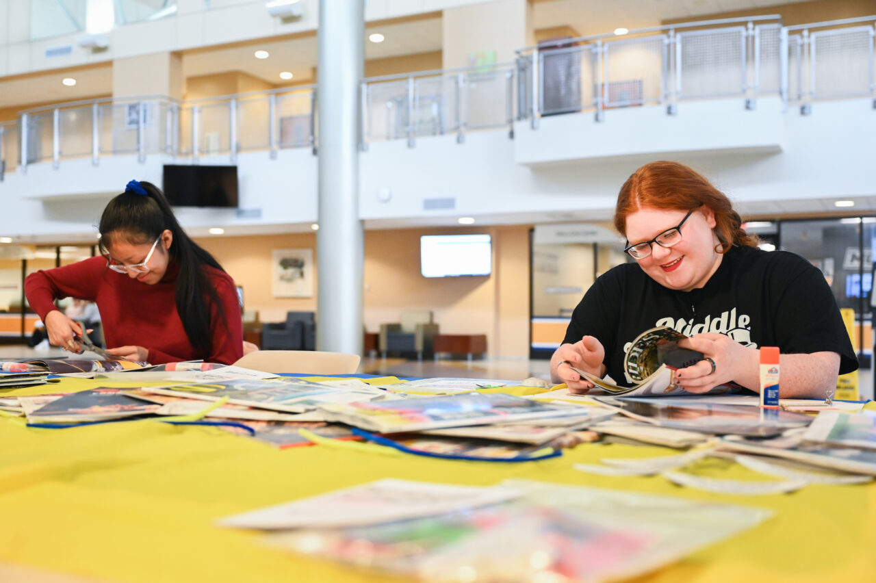 Make and Take Vision Board, Wednesday, Jan. 11, 2023 in the University Center.