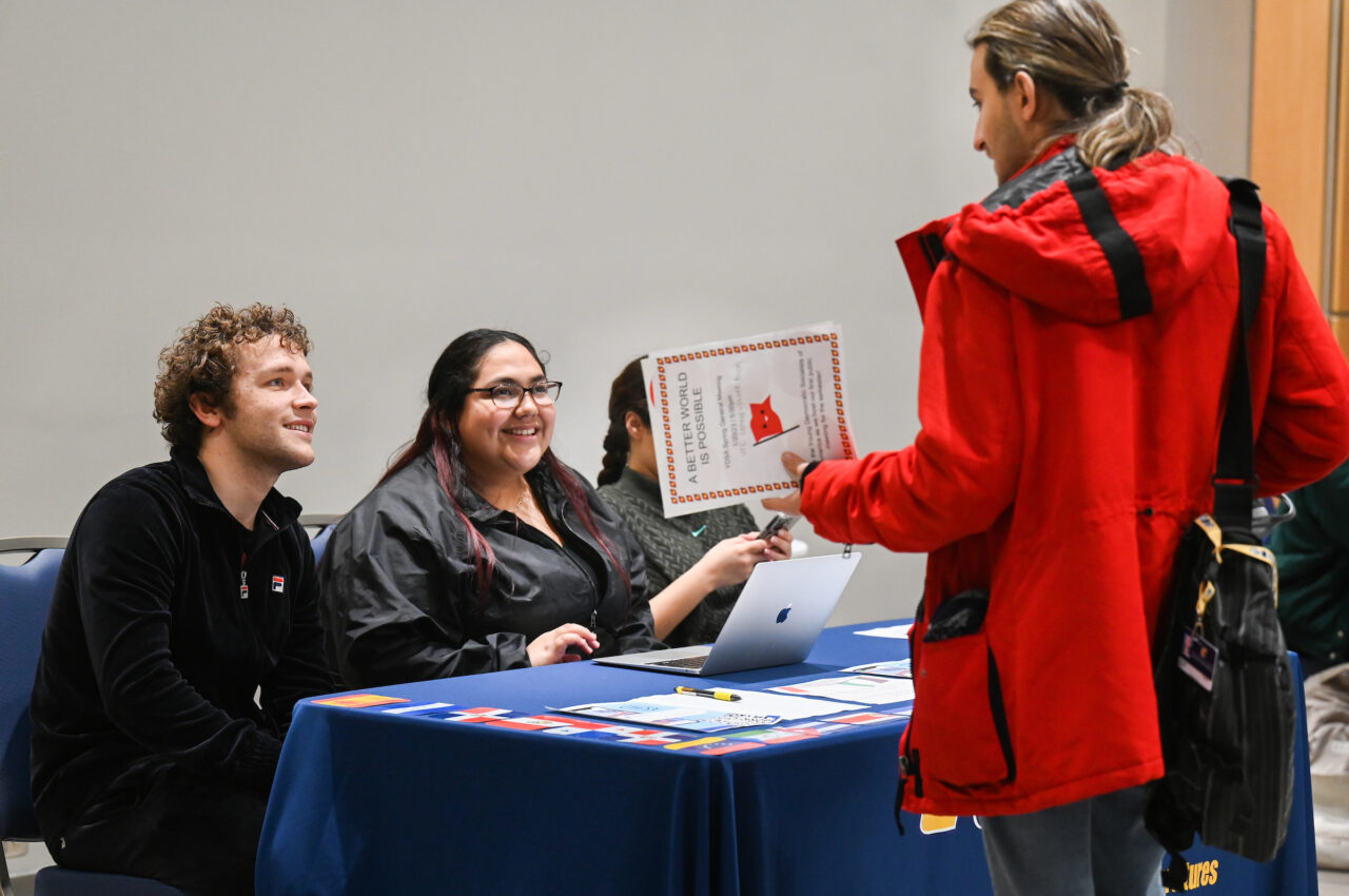 Students attend a Winter Welcome Org Fair in the Tennessee Room on Thursday, Jan. 12, 2023 in the University Center.