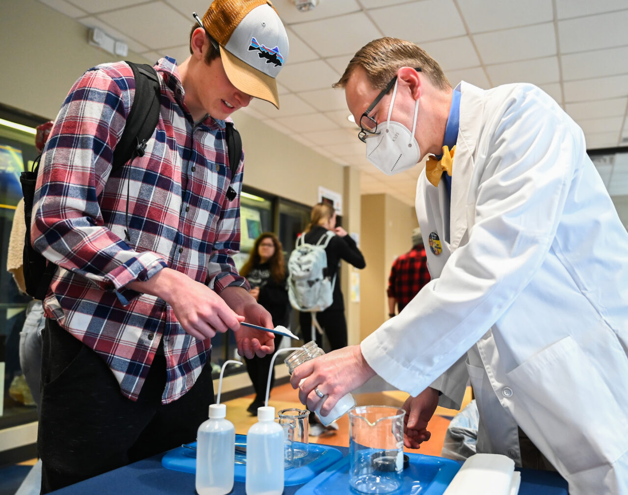 Students attend Chemistry and Physics’ Science of Sugar and Snow, Wednesday, Jan. 11, 2023