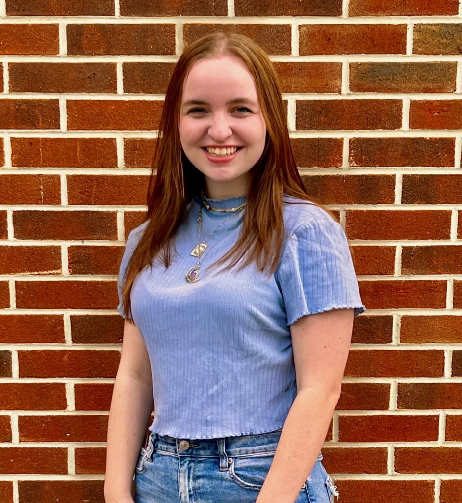 Sophomore mezzo-soprano Paige Bush