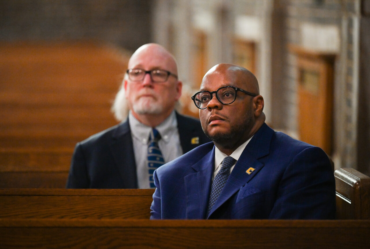 Blue and Gold memorial Monday, Feb. 27, 2023 in Patten Chapel.