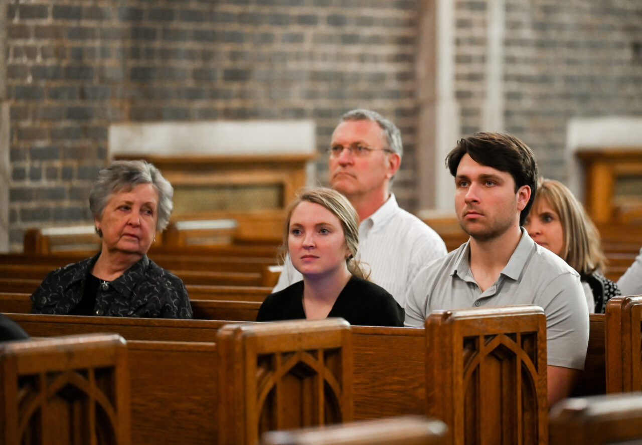 Blue and Gold memorial Monday, Feb. 27, 2023 in Patten Chapel.
