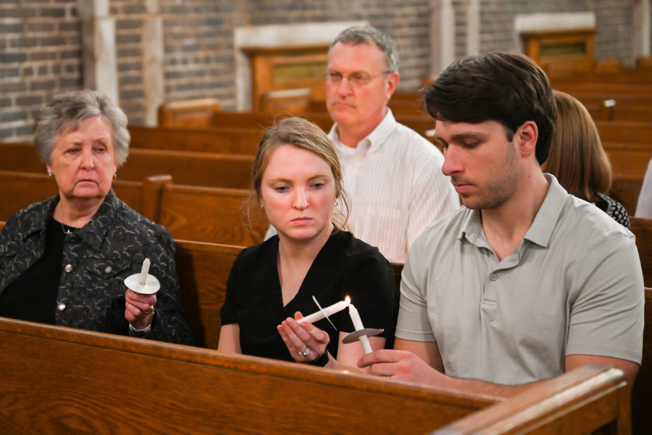 Blue and Gold memorial Monday, Feb. 27, 2023 in Patten Chapel.