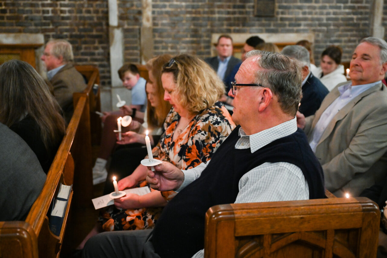 Blue and Gold memorial Monday, Feb. 27, 2023 in Patten Chapel.