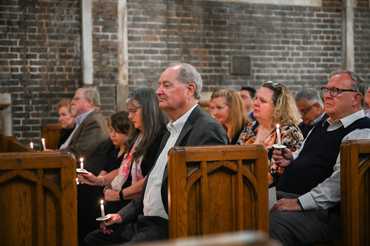 Blue and Gold memorial Monday, Feb. 27, 2023 in Patten Chapel.