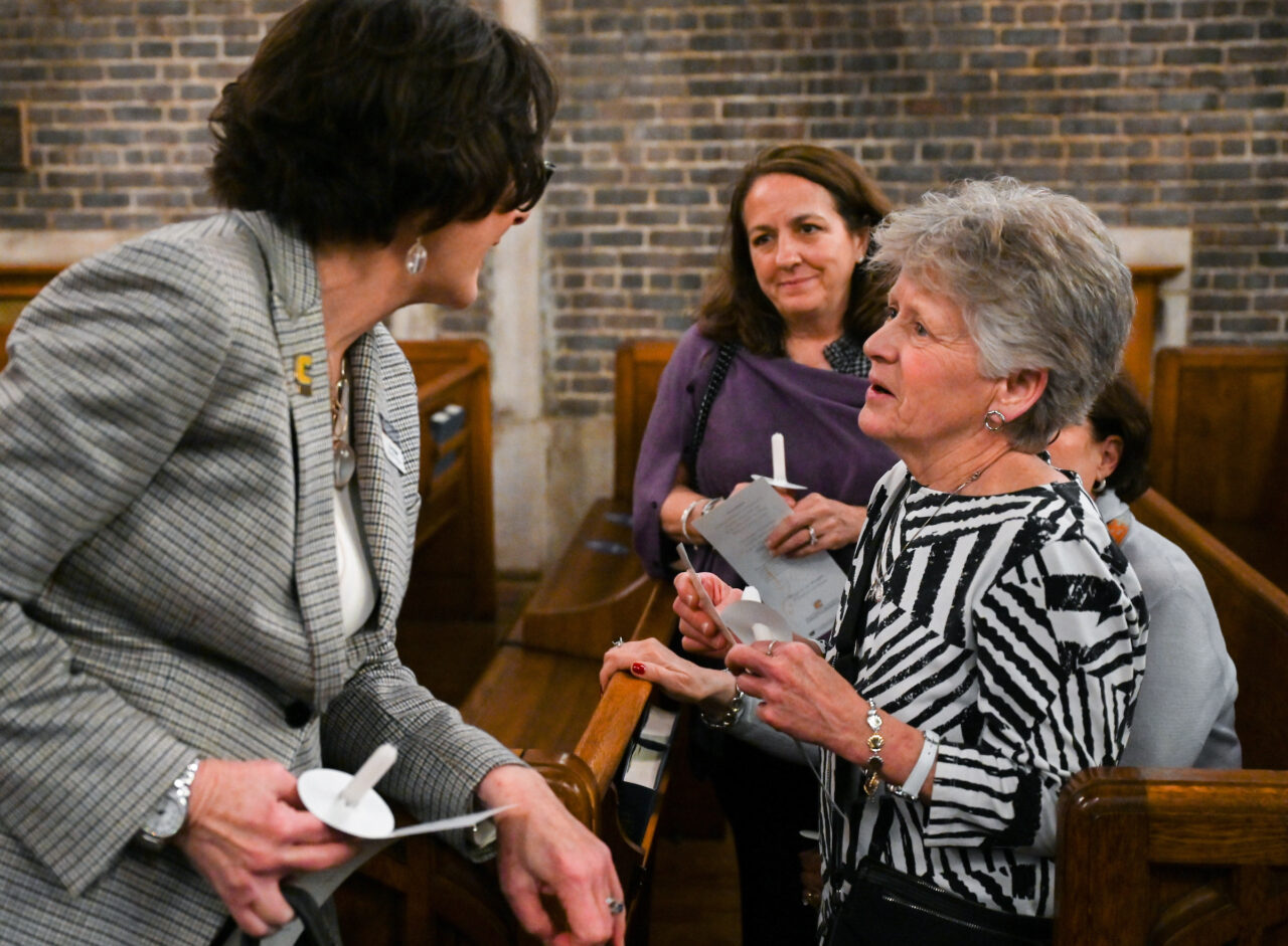 Blue and Gold memorial Monday, Feb. 27, 2023 in Patten Chapel.