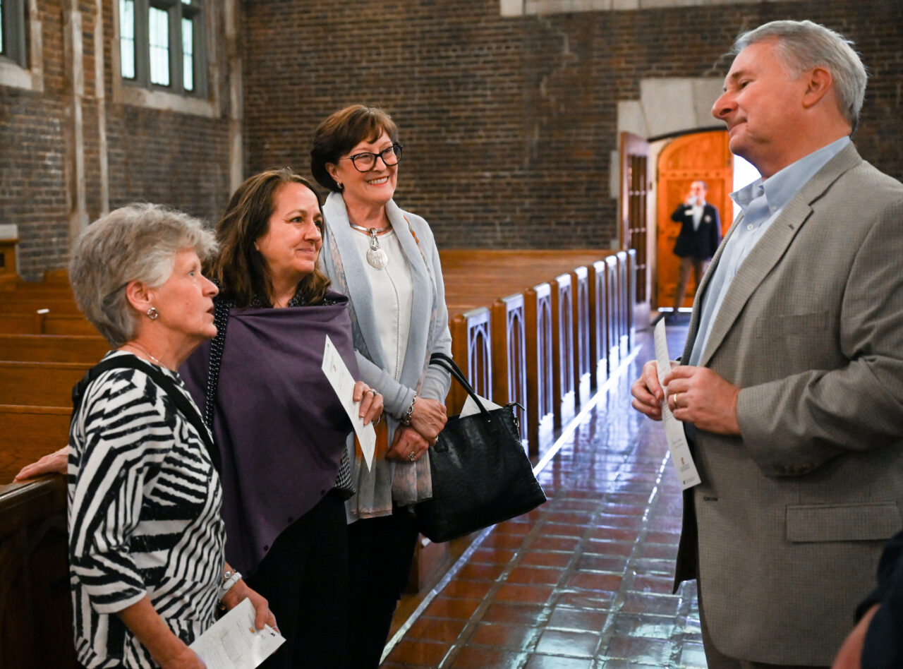 Blue and Gold memorial Monday, Feb. 27, 2023 in Patten Chapel.