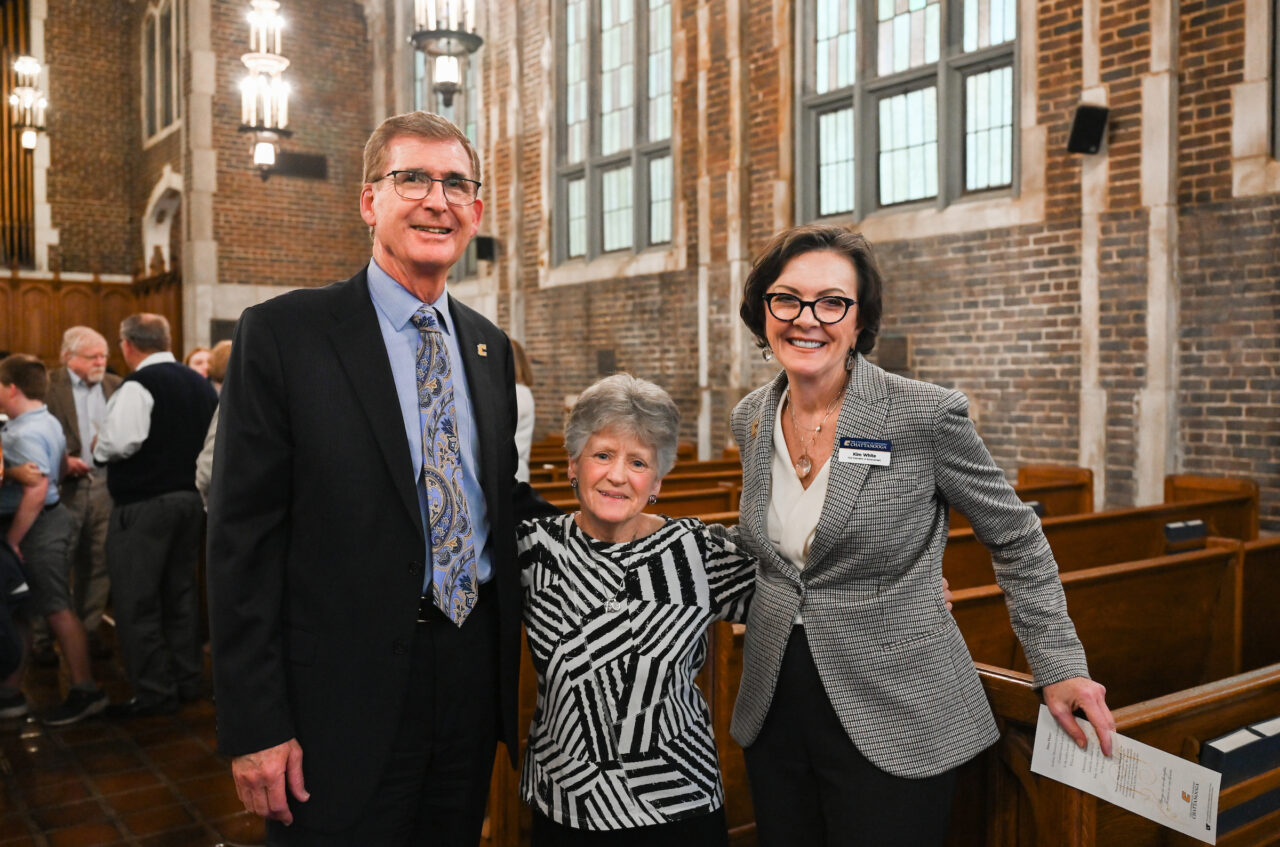 Blue and Gold memorial Monday, Feb. 27, 2023 in Patten Chapel.