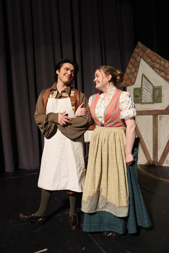 Noah Fernandez (as Baker) and Pearson Smith (as Baker's Wife)