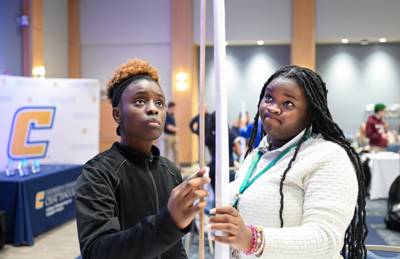 Marble Rollercoaster competition Friday, Mar. 10, 2023 in the Tennessee Room of the University Center.