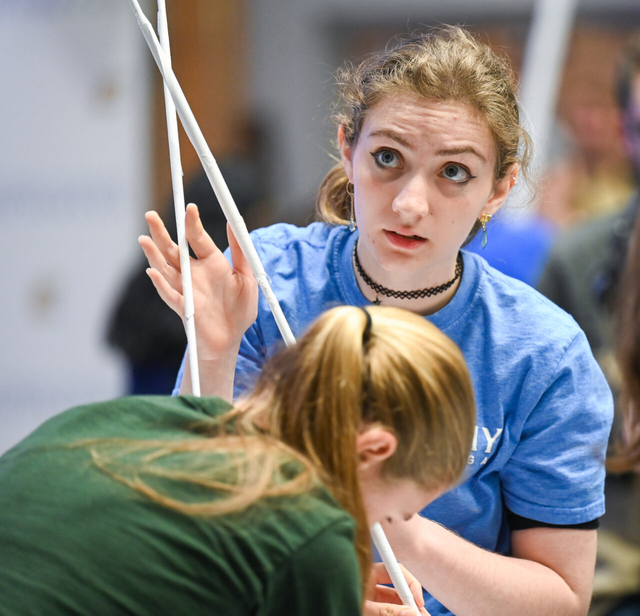 Marble Rollercoaster competition Friday, Mar. 10, 2023 in the Tennessee Room of the University Center.