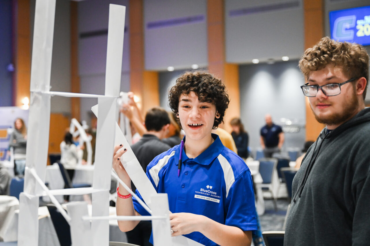 Marble Rollercoaster competition Friday, Mar. 10, 2023 in the Tennessee Room of the University Center.