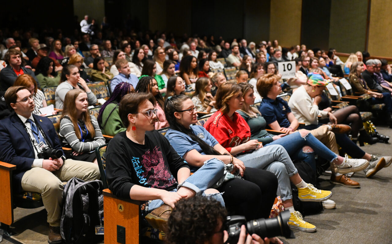 Photo night, Wednesday, Mar. 1, 2023 in the University Center Auditorium.
