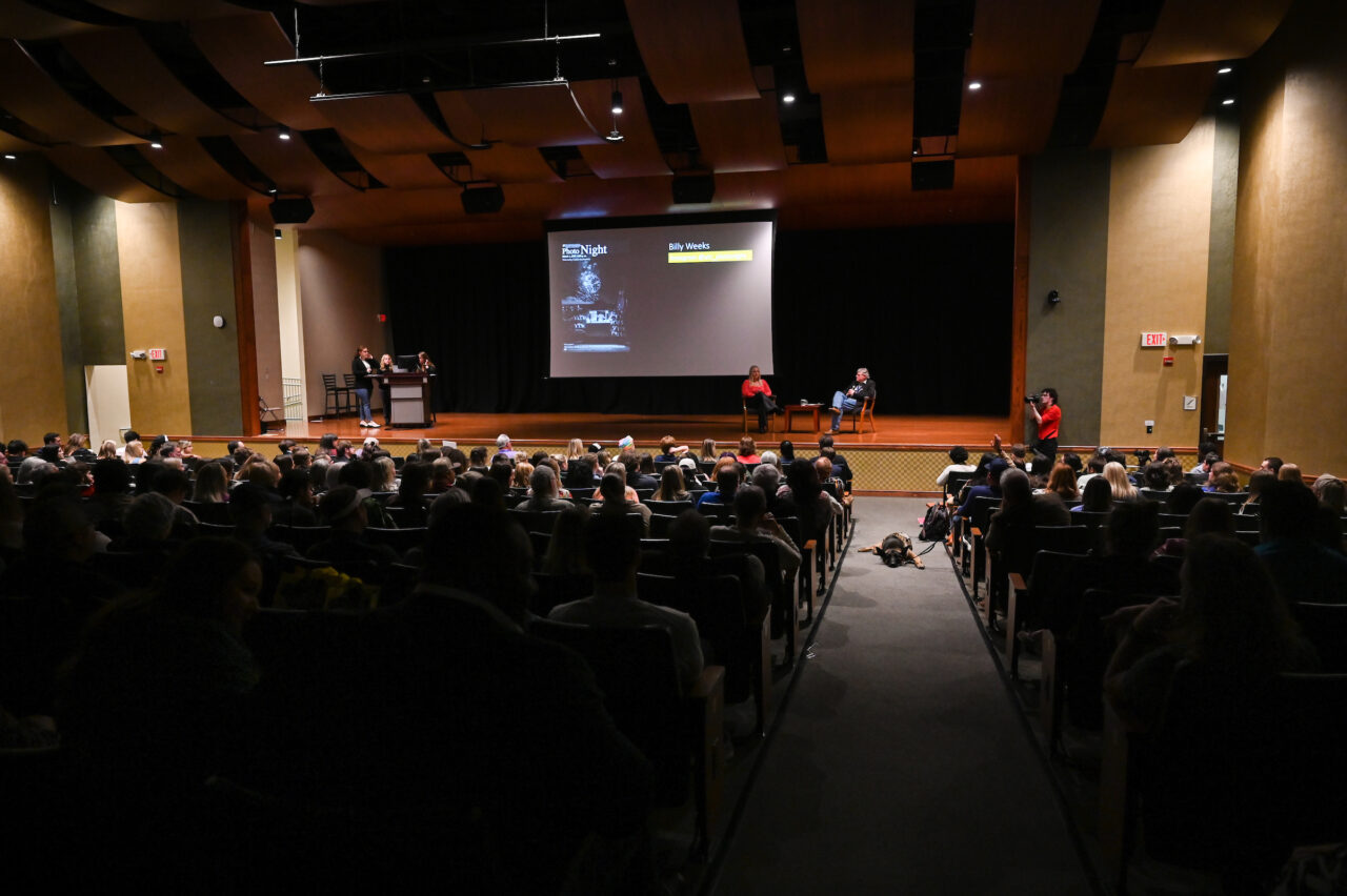 Photo night, Wednesday, Mar. 1, 2023 in the University Center Auditorium.