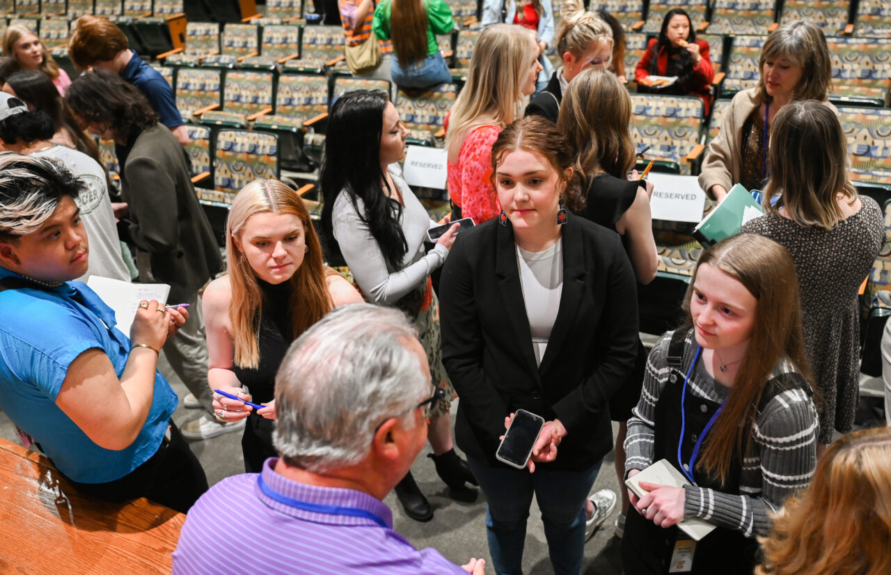 Photo night, Wednesday, Mar. 1, 2023 in the University Center Auditorium.