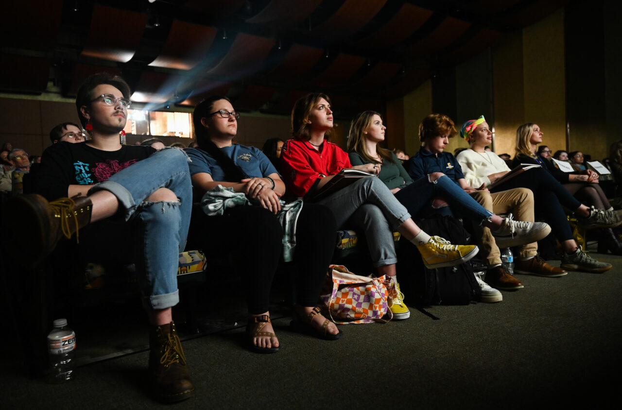 Photo night, Wednesday, Mar. 1, 2023 in the University Center Auditorium.