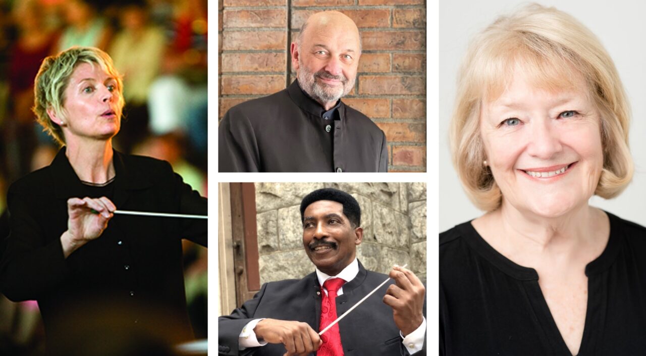 Clockwise from left: Dr. Cynthia Johnston Turner, Col. Lowell Graham, Dr. Judy Bowers, Dr. André Thomas.