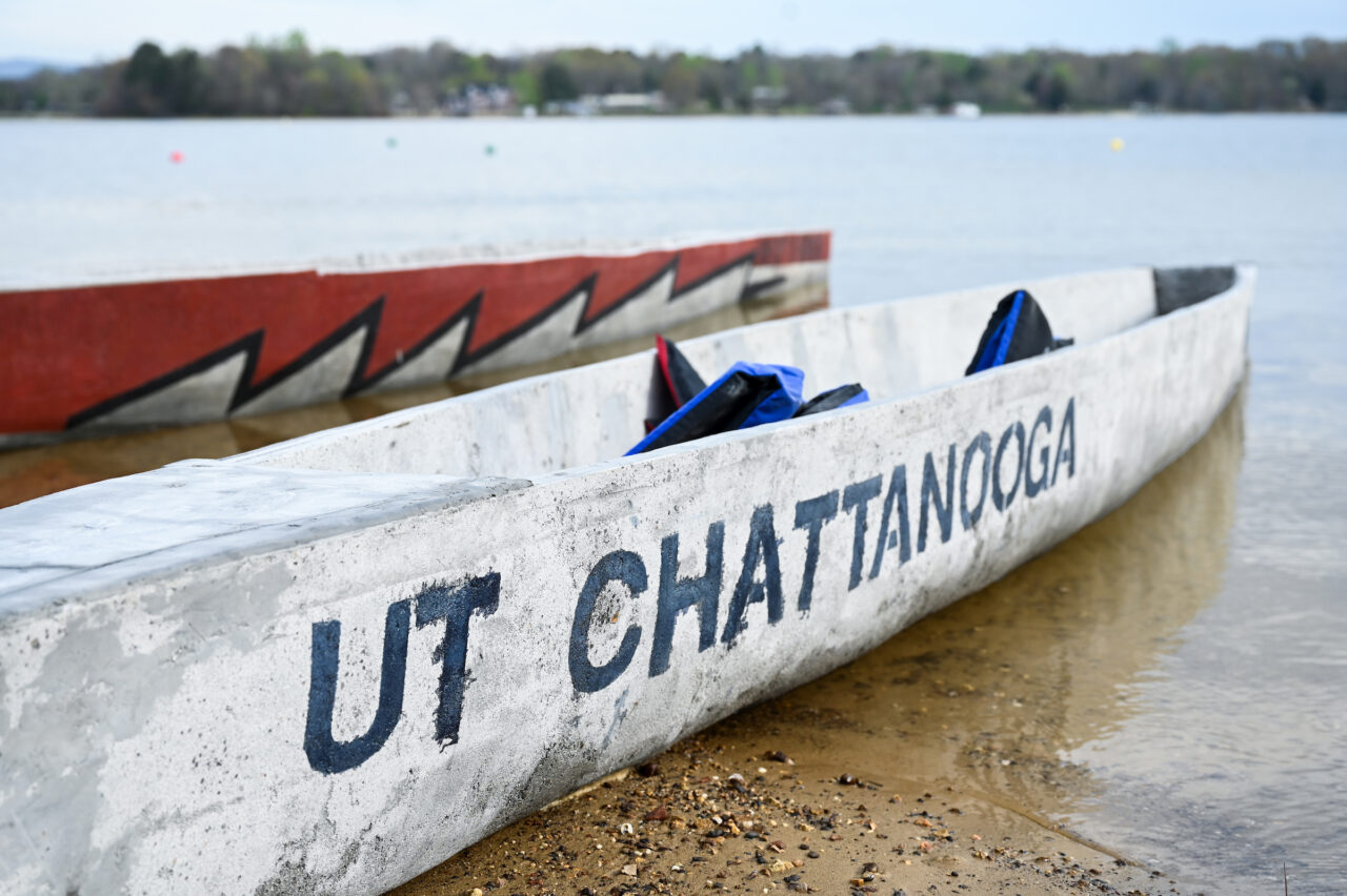 Concrete Canoe races and Steel Bridge building, Friday, March 31, 2023 at Chester Frost as part of the American Society of Civil Engineers Mid-South Student Symposium.
