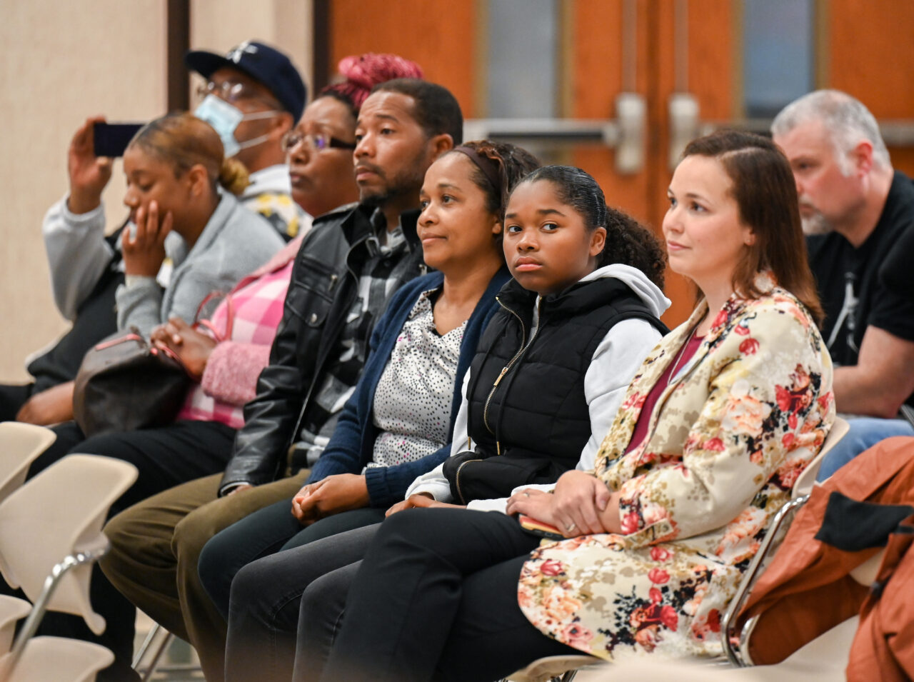 Students and their families attend the kickoff for University High on Thursday, April 27, 2023 in the Chattanooga Room.