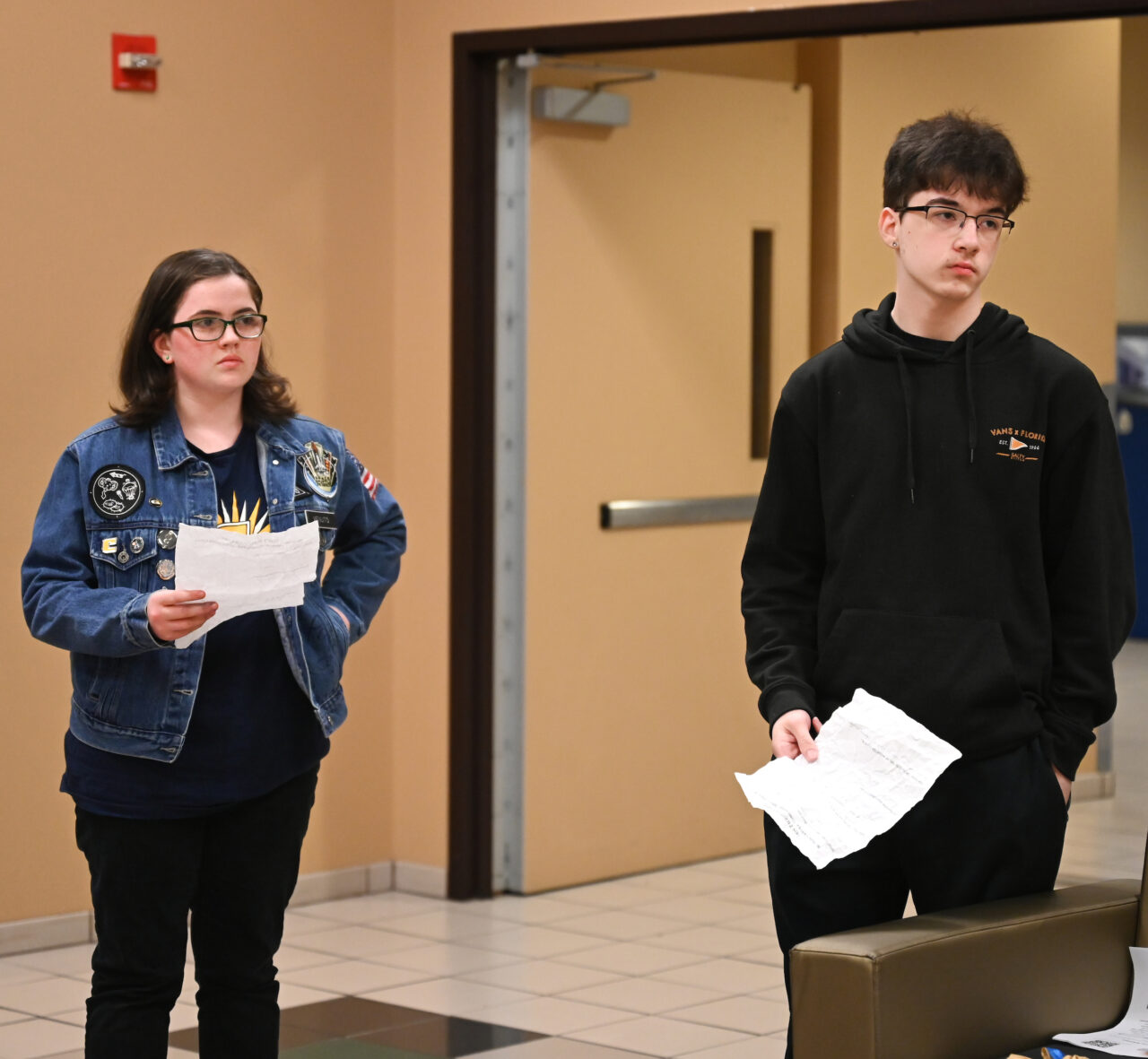 Students and their families attend the kickoff for University High on Thursday, April 27, 2023 in the Chattanooga Room.
