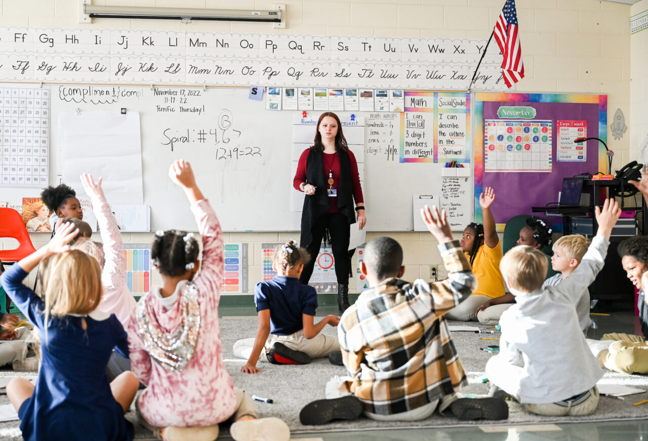 UTC students who are pursuing a career in teaching through the School of Education use Battle Academy for hands-on training.