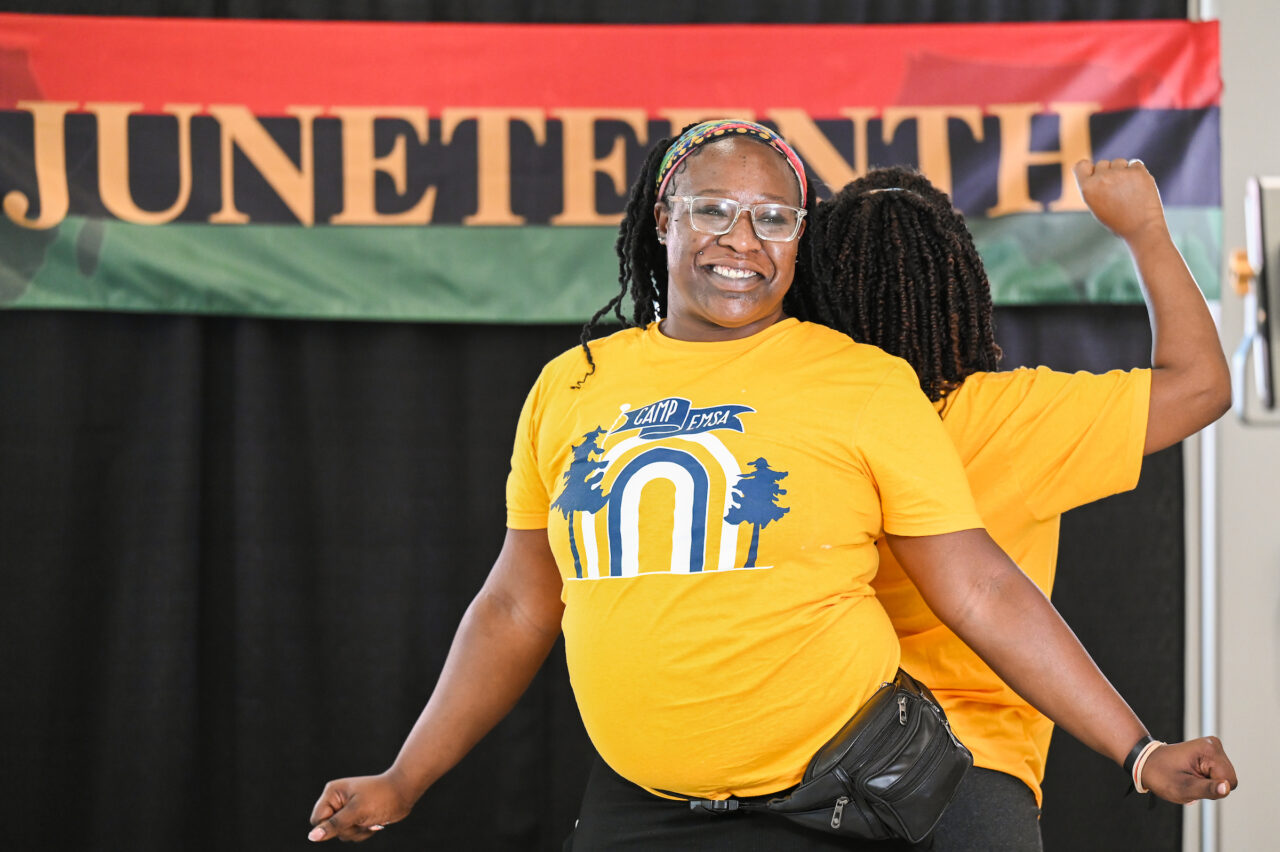 UTC celebrated Juneteenth with music, dance, food and games. Photo by Angela Foster.