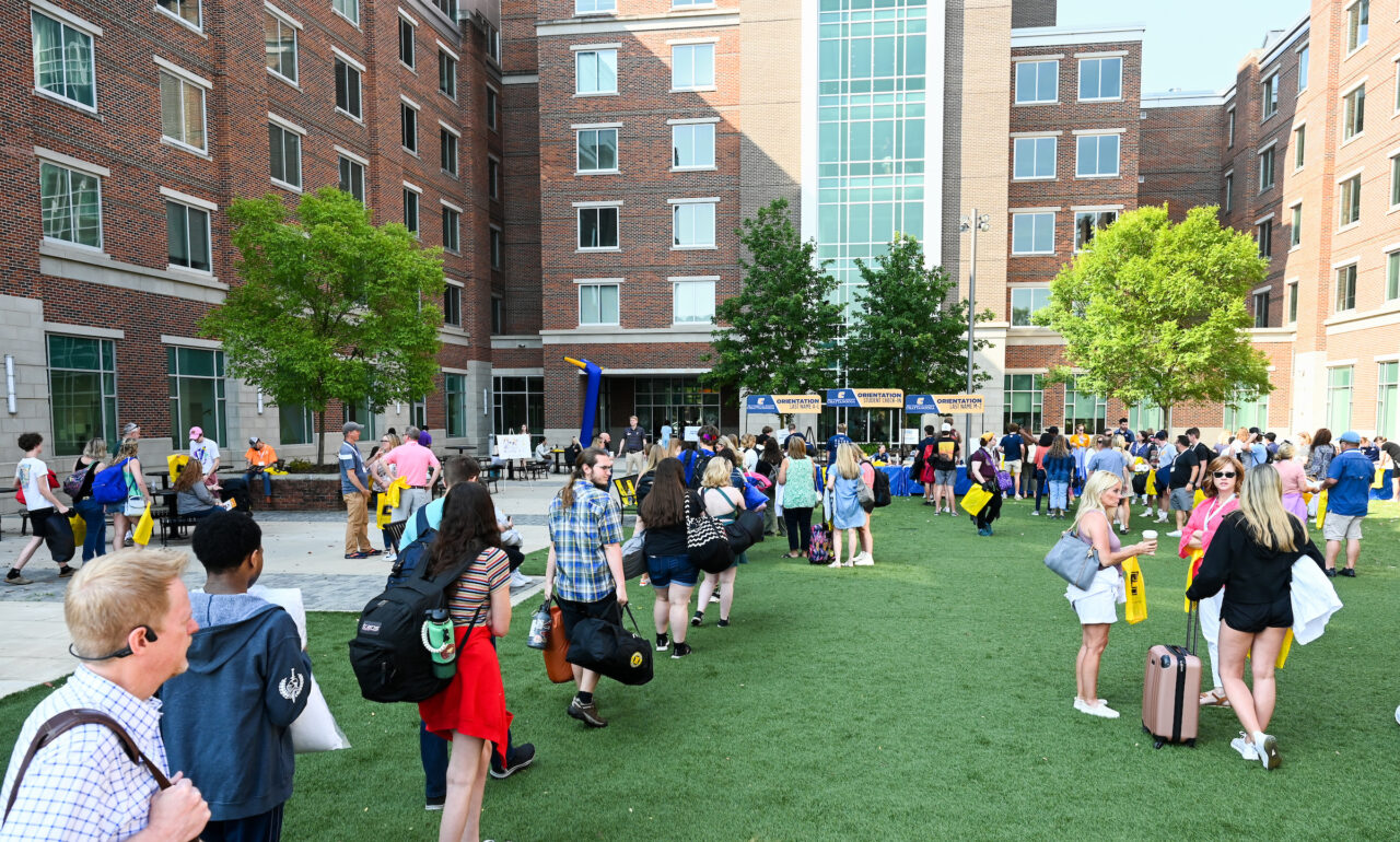 Freshman Orientation, Monday, June 5, 2023 at West Campus Housing.=