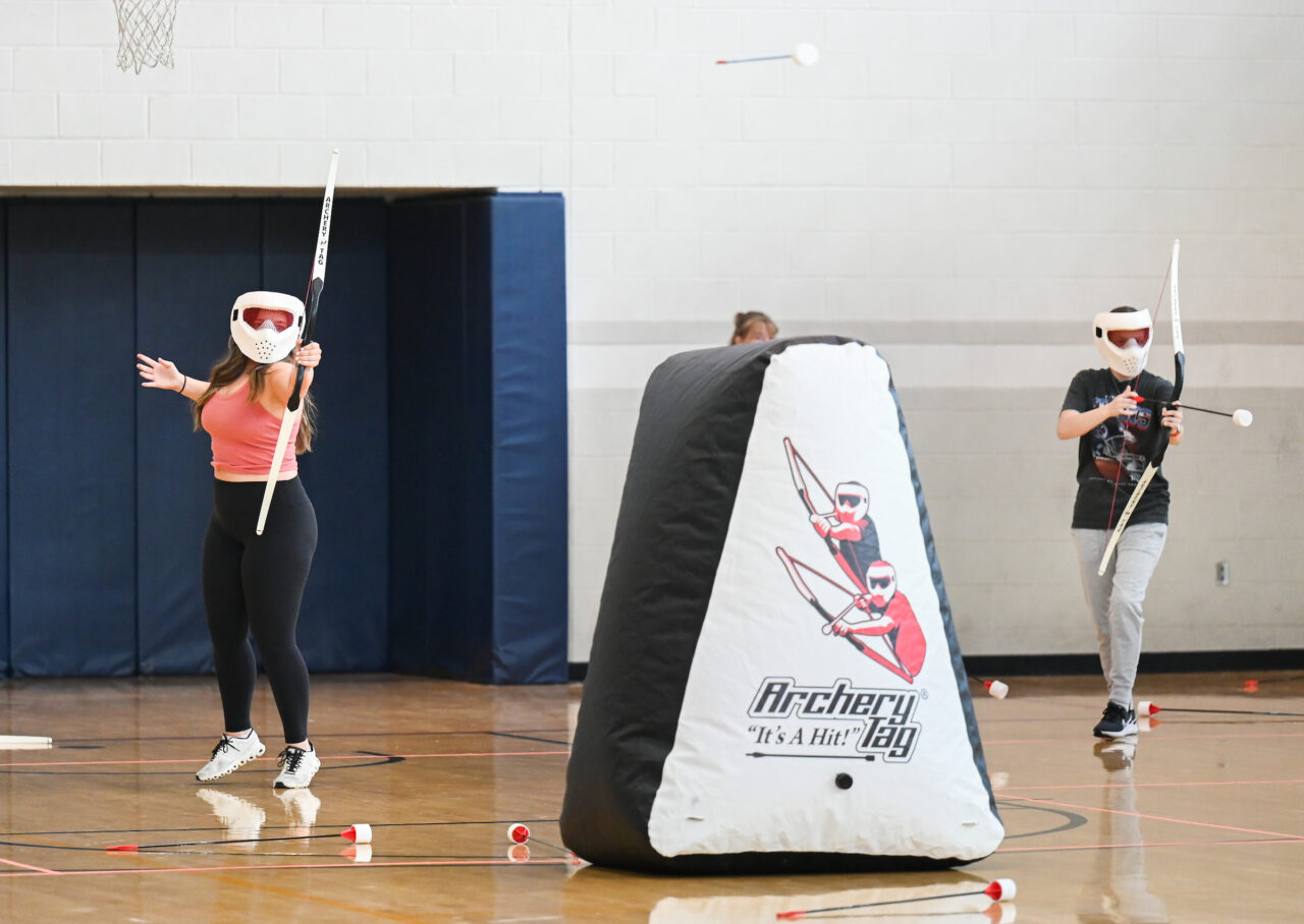 Orientation leaders participate in activities Thursday, June 1, 2023 in the ARC.