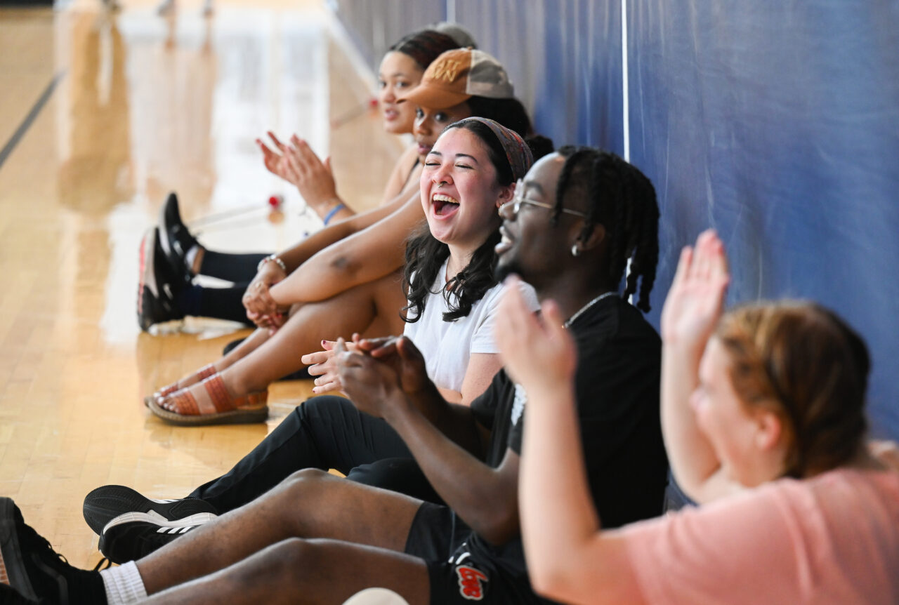 Orientation leaders participate in activities Thursday, June 1, 2023 in the ARC.