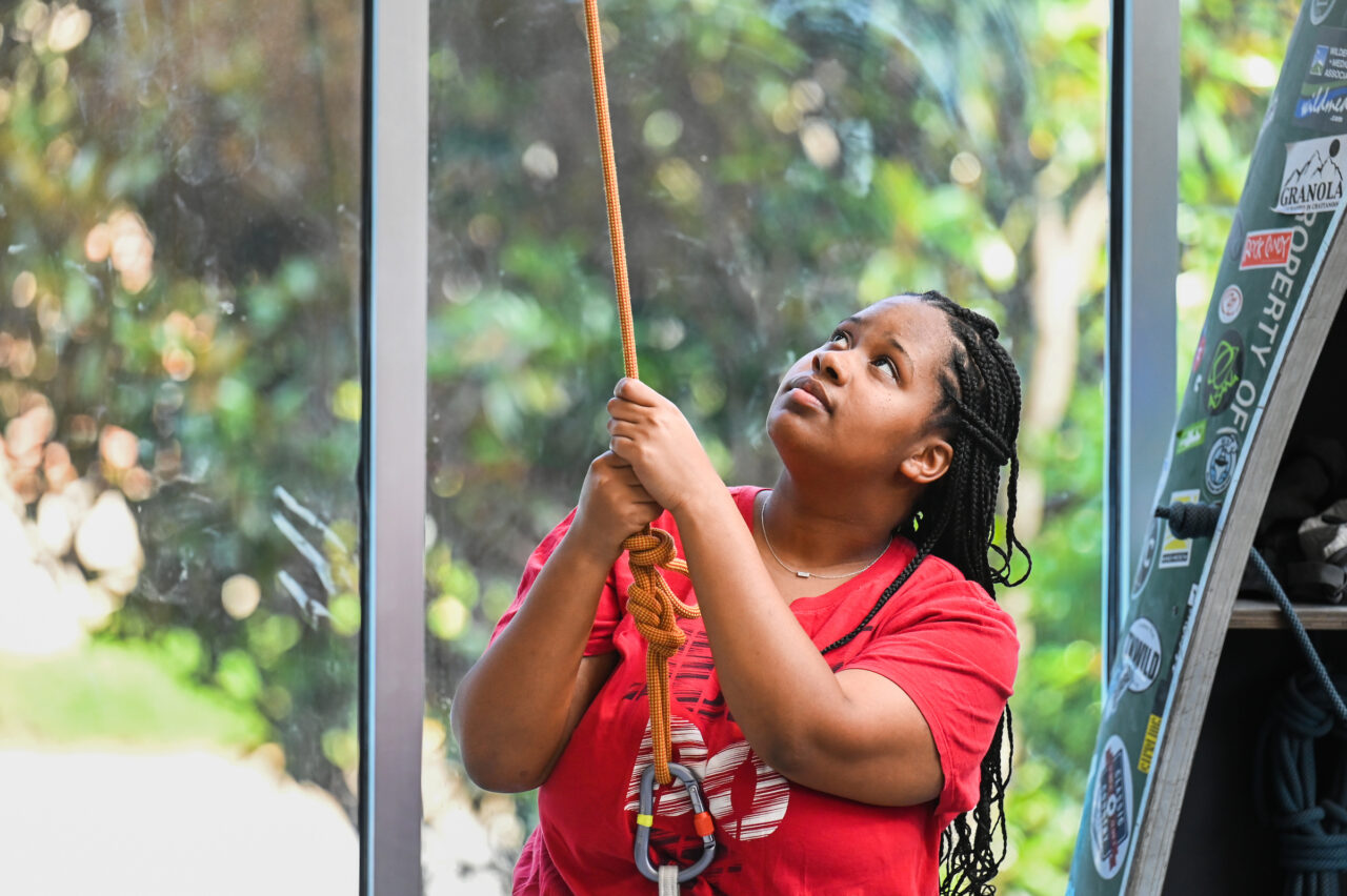 Orientation leaders participate in activities Thursday, June 1, 2023 in the ARC.
