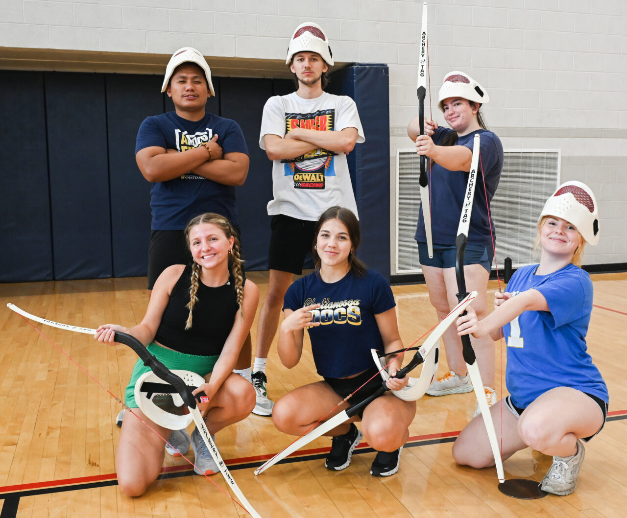 Orientation leaders participate in activities Thursday, June 1, 2023 in the ARC.