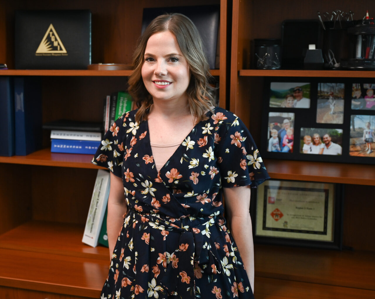 Rachel Gentry received a Master of Public Administration degree from UTC in 2022. Photo by Angela Foster.