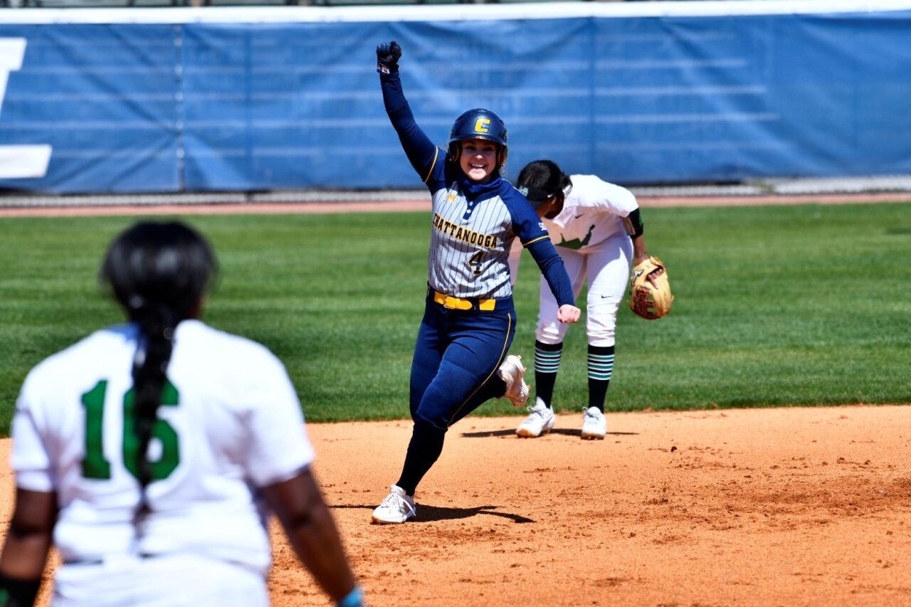 Hayleigh Weissenbach appeared in 210 games as a member of the Mocs softball team. Photo by Ray Soldano/GoMocs.com.