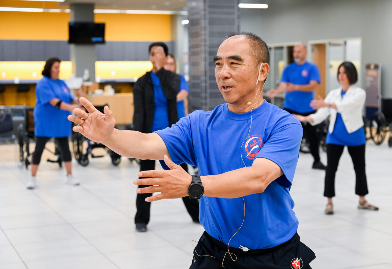 Dr. Zibin Guo organized a three-day National Inclusive Tai Chi Chuan Instructor Certification Training workshop, held June 6-8 on the UTC campus. Photo by Angela Foster.