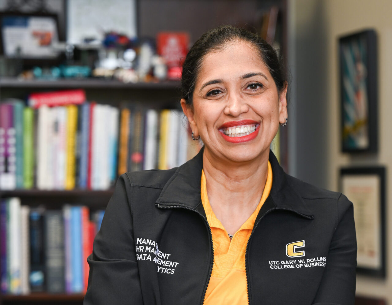 Associate Vice Chancellor for Student Affairs Abeer Mustafa