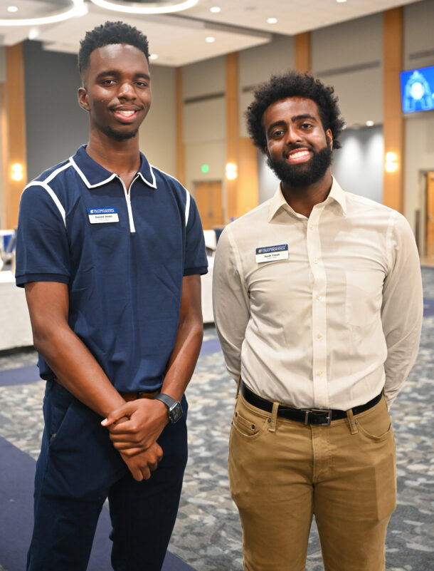 MOC Academy mentors Donald Webb and Ayub Farah