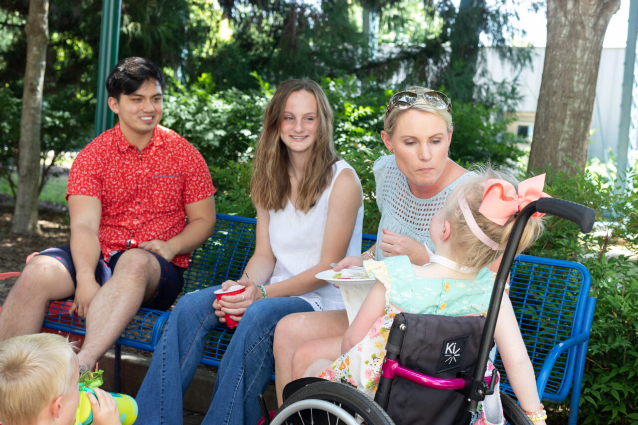 Josh Bennett, left, Greer Cofield, Laura Wilson and Beth Wilson (photo courtesy of Dagan Beckett).
