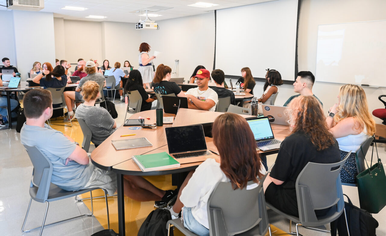 First Day of Class, Monday, Aug. 21, 2023
