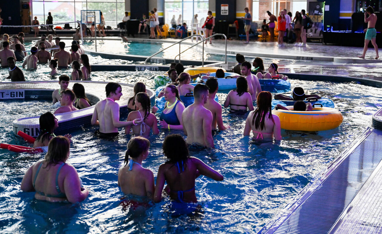 Welcome Week pool party, Monday, Aug. 21, 2023 in ARC.