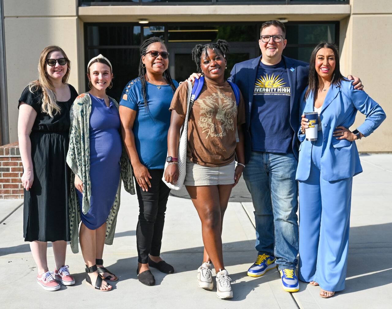 University High students participate in activities Wednesday, Aug. 9, 2023 during their first day on campus.